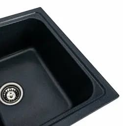 Кухонна мийка Platinum 7950 EQUATORIA матова Антрацит (SP000035780) - мініатюра 3
