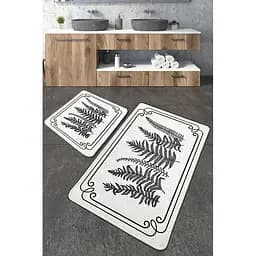 Набір килимків для ванної кімнати Chilai Home Tokyo 60 x 100 + 50 x 60