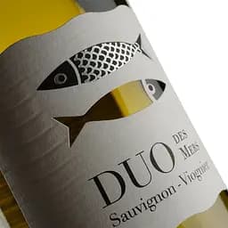 Вино LGI Wines Sauvignon Viognier Duo des Mers, біле, сухе, 12%, 0,75 л - мініатюра 3