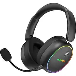 Навушники Hator Phoenix 2 Wireless Hi-Res SyncHUB connection Black (ESH40) - мініатюра 2