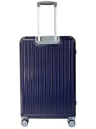 Валіза велика L Milano bag 013 полікарбонат Темно-синій - мініатюра 3