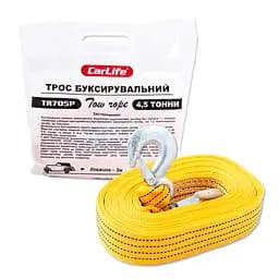 Буксирувальний трос Carlife 4,5т, 5м TR705/P