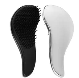 Щітка для волосся Titania компактна, сріблястий (1877 BOX)