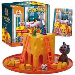 Гра настільна Vladi Toys, розважальна, Сирна вечірка, VT8055-38