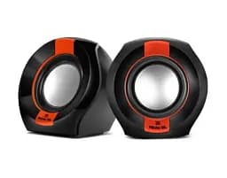 Колонки 2.0 REAL-EL S-50 Black/Red, 2 x 3 Вт, пластиковий корпус, живлення від USB