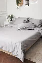 Комплект постільної білизни Moon&Star King Size 220x240 см наволочки 2х70х70 см Smoke Satin Premium