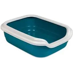 Туалет Природа Comfort L для кошек 49х39х15 см (ультрамарин)