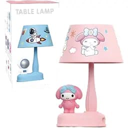 Детская настольная лампа Май Мелоди розовая (343C)
