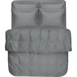 Комплект постільної білизни Lotus Home Leona сатин premium євро антрацит (svt-2000022332781)