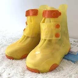 Бахіли на взуття Kidigo дитячі ПВХ H003 L 30-31 Yellow (17571) - мініатюра 4
