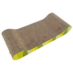 Когтеточка-лежанка для кошек TatraPet Caty Funny из гофракортона 10 x 40 см 