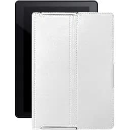 Чохол StatusCASE з екошкіри для планшету Pixus Sprint Білий