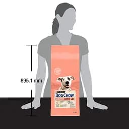 Сухий корм для собак з чутливим травленням Dog Chow Sensitive Adult 1+, з лососем, 14 кг - мініатюра 4