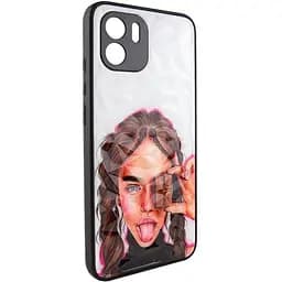 TPU+PC чехол Prisma Ladies для Xiaomi Redmi A1 / A2 Chocolate