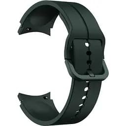 Ремешок для Samsung Galaxy Watch 4 40mm - темно-зеленый ширина крепления 20мм силикон размер L Watchbands Five Classic (W10-5WB49549134)