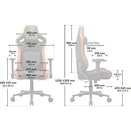 Геймерське крісло Cougar Defensor F Black/Orange (3MDFFORB.0001) [128758] - мініатюра 14