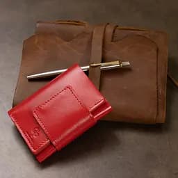 Жіноче шкіряне портмоне Grande Pelle 7.5х10х1.5 см acs0018777 - мініатюра 9