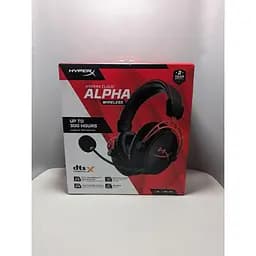 Навушники з мікрофоном - ігрова гарнітура HyperX Cloud Alpha (4P5L1AX) чорно червона - мініатюра 9
