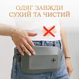 Сумка для ласощів та пакетів для собак Пухнасте Щастя для прогулянок та дресури сіра - мініатюра 8