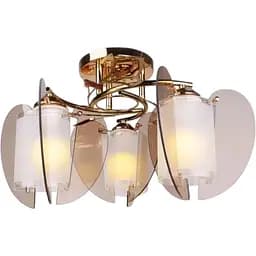 Люстра потолочная Brille для кухни E27 60W G (LK-349C/3)