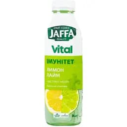 Напиток Jaffa Vital Immunity Лимон-Лайм с экстрактом имбиря 0.5 л