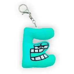 Брелок Watchbands Алфавіт Лор Alphabet Lore літера Е довжина 8 см колекційний (MI-BR1E)