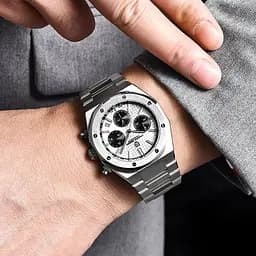 Чоловічий наручний годинник PD-1707 Silver-Silver Pagani Design acs0031119 - мініатюра 4