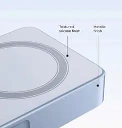 Магнітний павербанк Ugreen PB594 з бездротовою MagSafe зарядкою блакитний 30W 10000 мАч - мініатюра 13