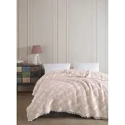 Муслиновое покрывало Moss Home Marielle Pudra 230х250 см pbe0051368