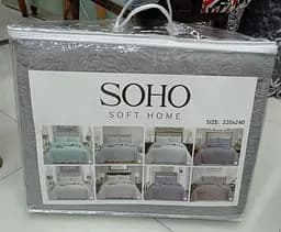 Покривало Soho 220x240 см Versale Ivory pbe0050931 - мініатюра 2