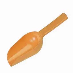 Совок пластиковий для цукру, спецій і сипких продуктів Жовтогарячий, Мед Помаранчевий 84675