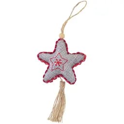 Підвіска Yes! Fun Зірочка 16 см сіра (973481)