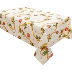 Скатертина водовідштовхувальна Lefard Home Textile Lazos beig 140х240 см (715-360)