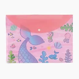 Папка на кнопці HuaMeiWenJu 23 Рожевий (2000989782308)(SC)