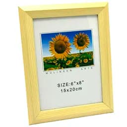 Фоторамка дерев'яна біла 23.5 х 18.5 х 1 см