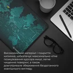 Килимок для мишки GamePro (MP275M) Black (MP275M) - мініатюра 10