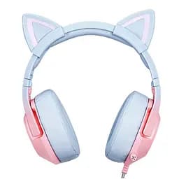 Дротова гарнітура Onikuma Gaming CAT Gradient with RGB K9, 7.1, USB, 2.2m, pink&blue - мініатюра 2