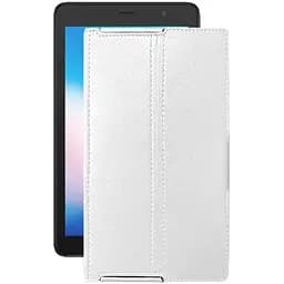 Чохол StatusCASE з екошкіри для планшету Alcatel 1T 7 4G Білий