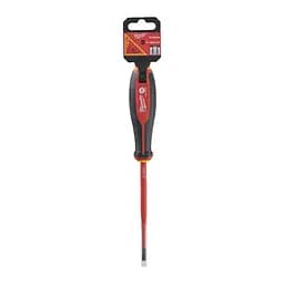 Викрутка з тригранною рукояткою ізольована VDE MILWAUKEE, SL 1,0х5,5х125мм - мініатюра 2