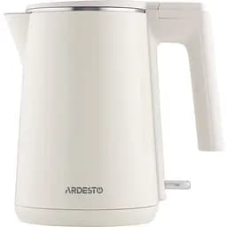 Электрочайник Ardesto 1 л Strix двойные стенки бежевый kuh0015376
