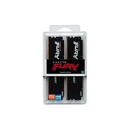 Модуль пам'яті для комп'ютера DDR5 64GB (2x32GB) 5200 MHz Beast Black Kingston Fury (ex.HyperX) (KF552C40BB2K2-64) - мініатюра 5