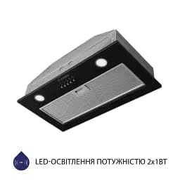 Витяжка повновбудована Minola HBI 5262 BL GLASS 700 LED - мініатюра 3
