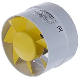 Бытовой канальный вентилятор Домовент 100 ВКО белого цвета