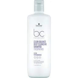 Шампунь для глубокого очищения Schwarzkopf Professional BC Bonacure Сlean Balance Deep Cleansing Shampoo 1 л