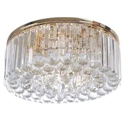 Люстра Brille потолочная торт с подсветкой LED E14 40W Glass (BCL-612C/3)