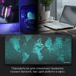 Килимок для мишки GamePro MP275M Black (MP275M) - мініатюра 7