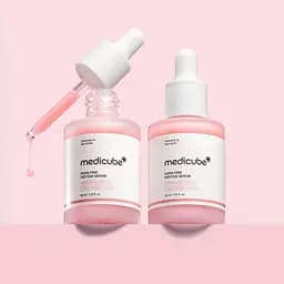 Омолоджувальна сироватка з полінуклеотидами та пептидами PDRN Pink Peptide Serum Medicube 30 мл - мініатюра 4