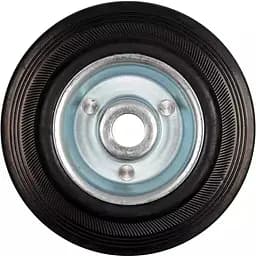 Колесо Vorel з чорної гуми 200 мм навантаження 150 кг (87456)
