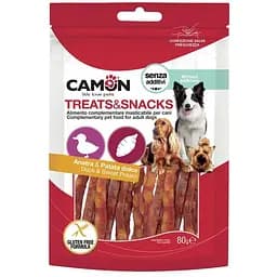 Палички з качки та батату Camon (80г), ласощі для дорослих собак