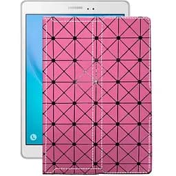 Чехол StatusCASE из экокожи для планшета Samsung Galaxy Tab A 9.7 (T550, T555) Розовый ромб